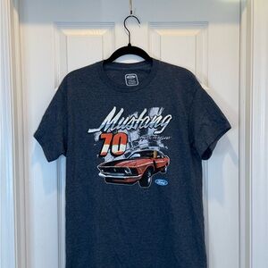 Ford Gray Short Sleeve Mustang Tee
